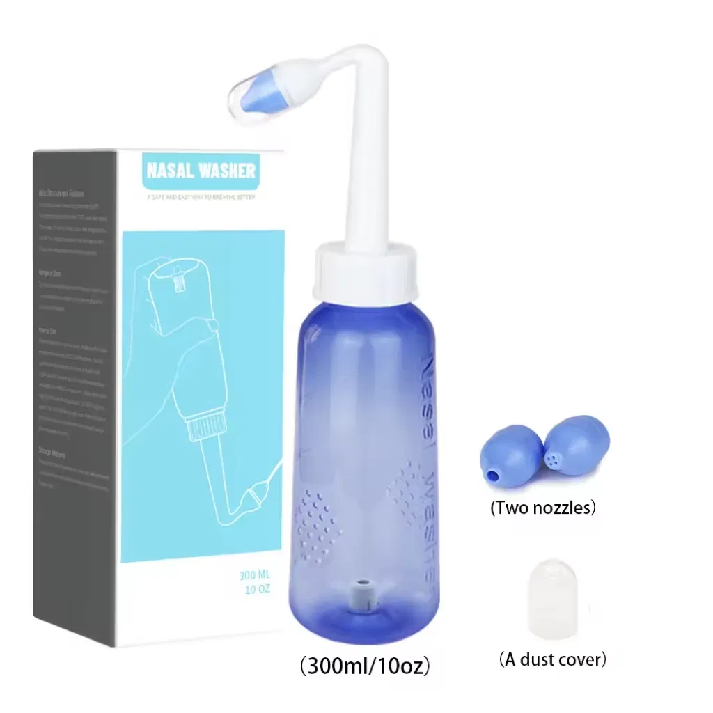 Limpeza Nasal com Rinsagem Sinusal, Irrigador Nasal, Bule Neti, Garrafa de Lavagem Nasal