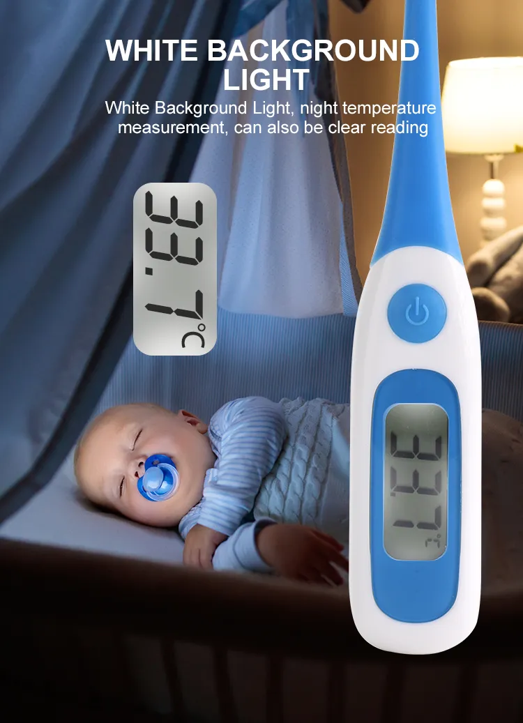 Termômetro Digital Clínico Eletrônico de Medição Oral de Padrão Médico
