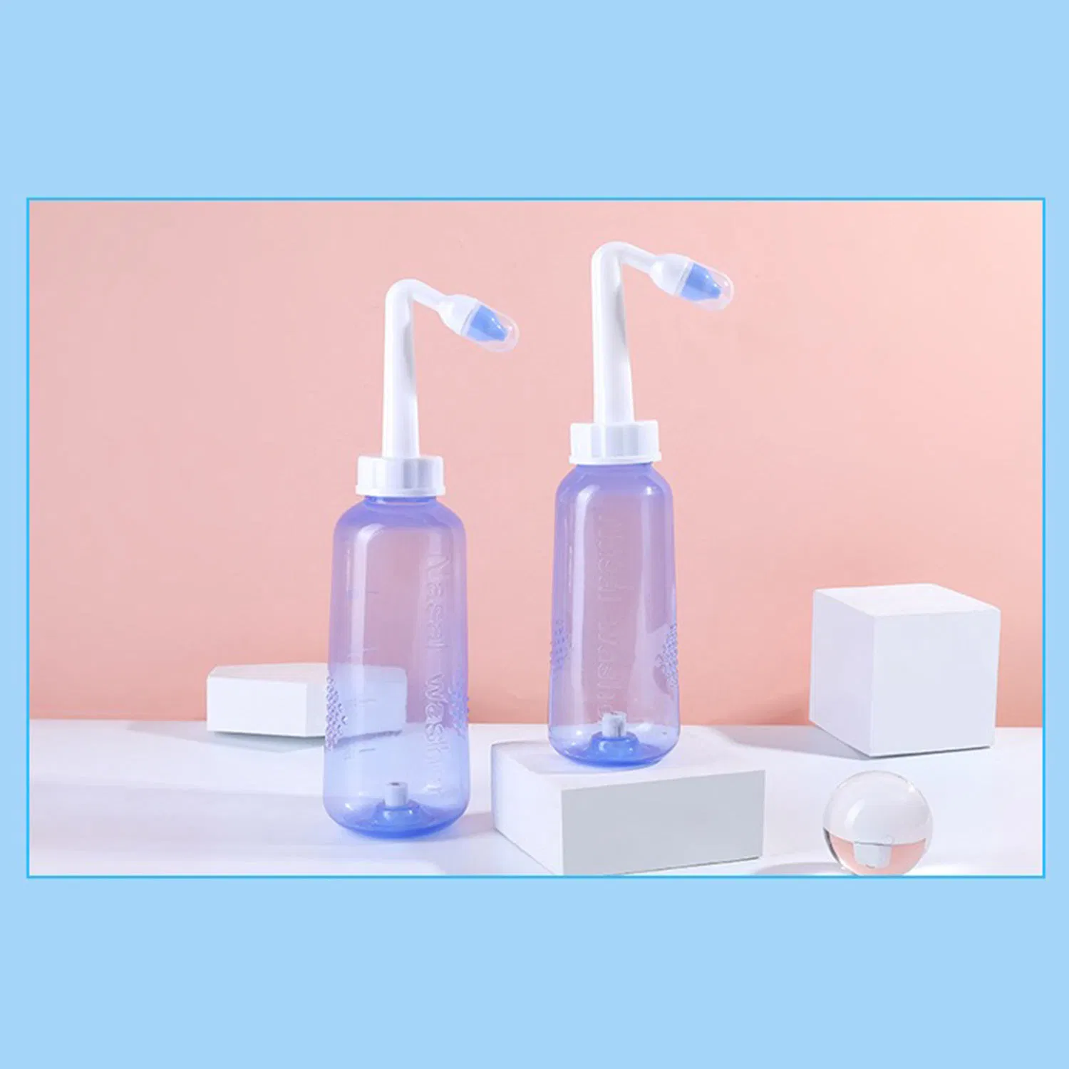Limpeza Nasal com Rinsagem Sinusal, Irrigador Nasal, Bule Neti, Garrafa de Lavagem Nasal
