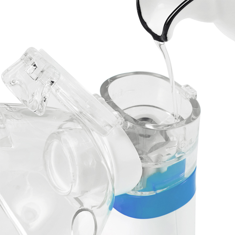 Nebulizador Ultrassônico Mini Portátil e Manual para Cuidados em Casa