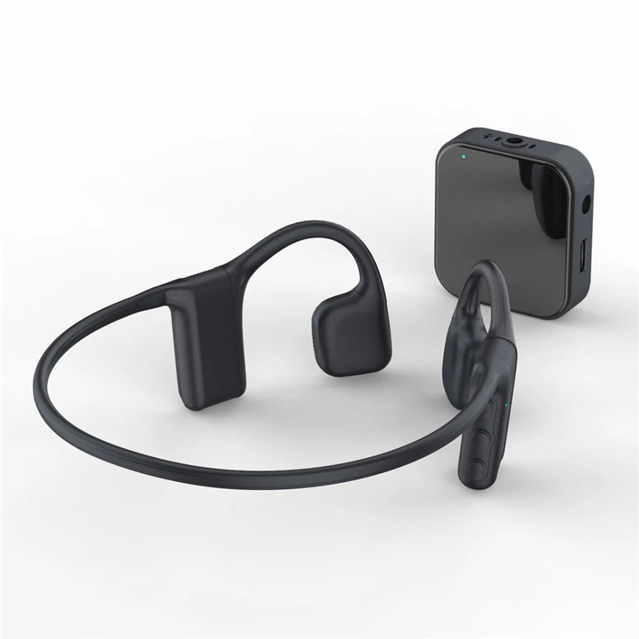 My-101 Fone de Ouvido por Condução Óssea Portátil Assistente Auditivo Amplificador de Som Microfone Bluetooth 6.0 Combinação de Equipamentos de Escuta