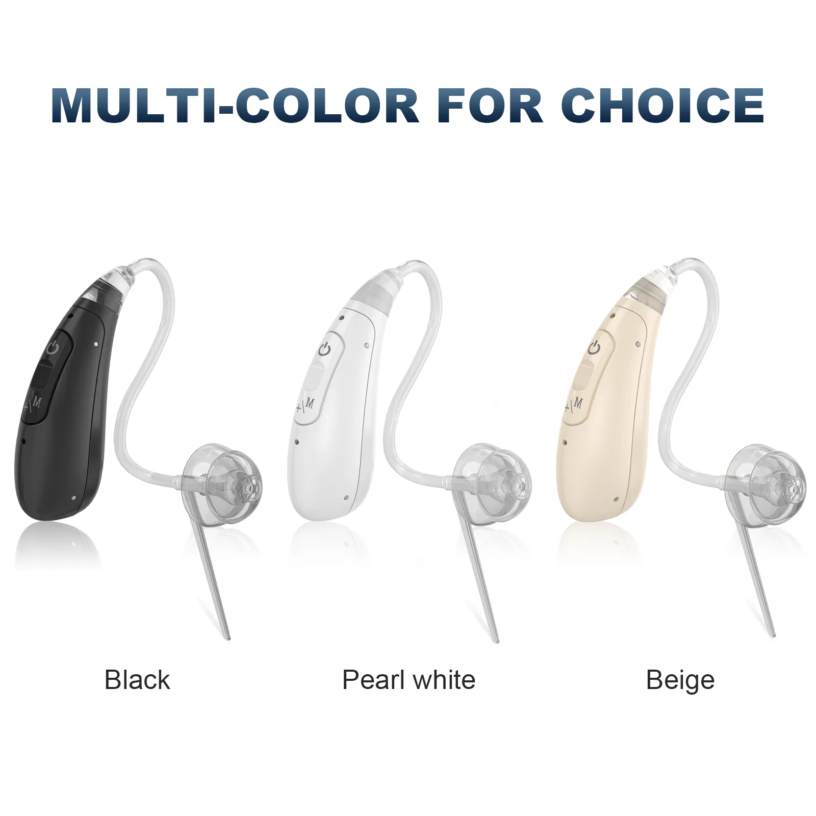 Amplificador Auditivo Bluetooth Recarregável 16 Canais Aparelhos Auditivos Bte Fones de Ouvido para Surdos