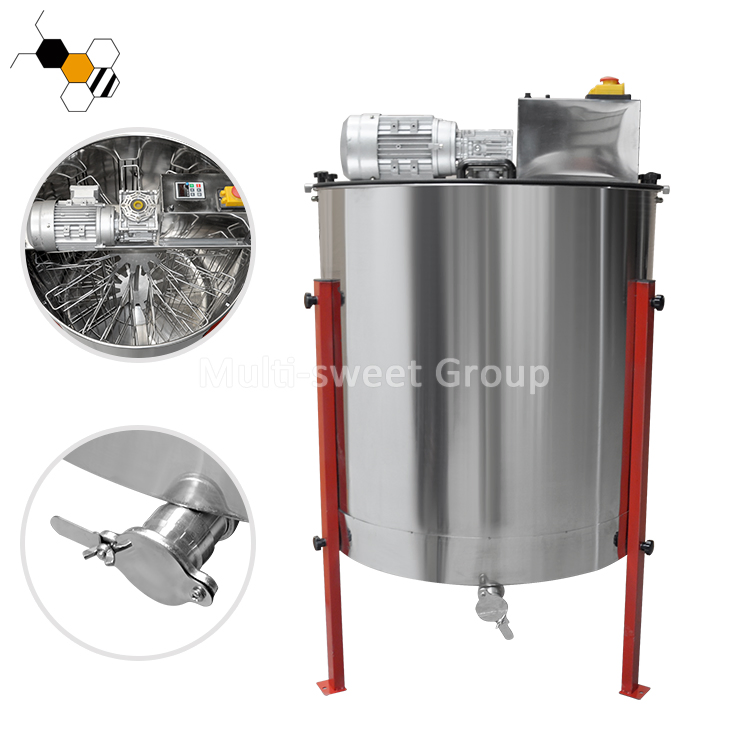 Máquina de Processamento de Mel 12 Extrator de Mel Elétrico Centrífuga de Mel