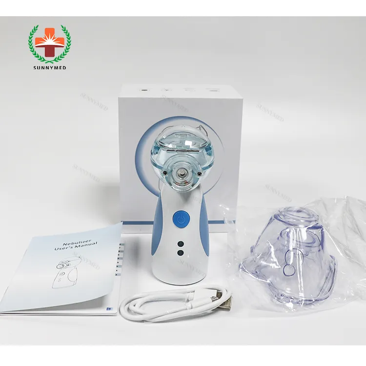 Nebulizador portátil ultrassônico mini para cuidados médicos em casa para crianças e adultos