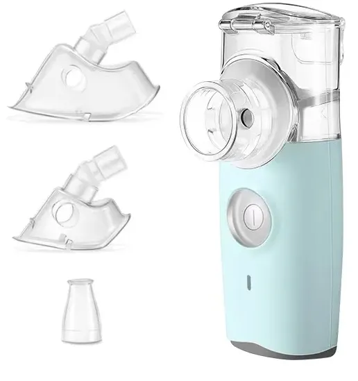 Equipamento Médico Homecare Nebulizador Ultrassônico Portátil USB Inalador Nebulizador de Malha