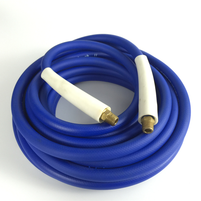 High Pressure PVC &amp; Rubber Hybrid Black Air Hose Pipe 3/8 3/4 1 Inch 20bar 40bar for Water Fuel Oil Pump Compressor