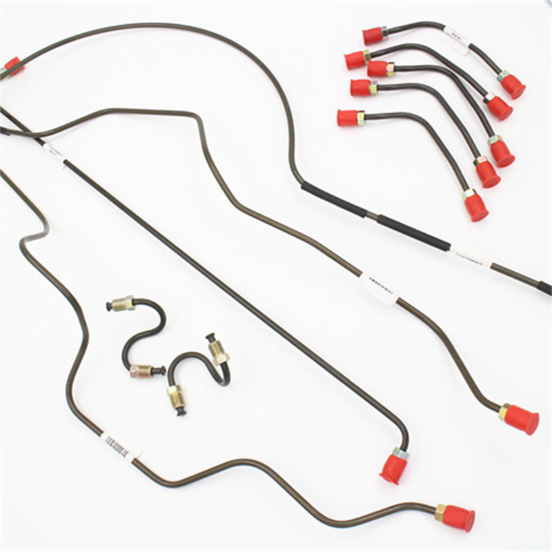 3/16 1/4in Car Chassis Part Master Cylinder Front Rear Left Right Zinc Galvanized Pvf Coated Pair Steel Stainless Steel Bundy Tube Metal Brake Hard Line Pipe