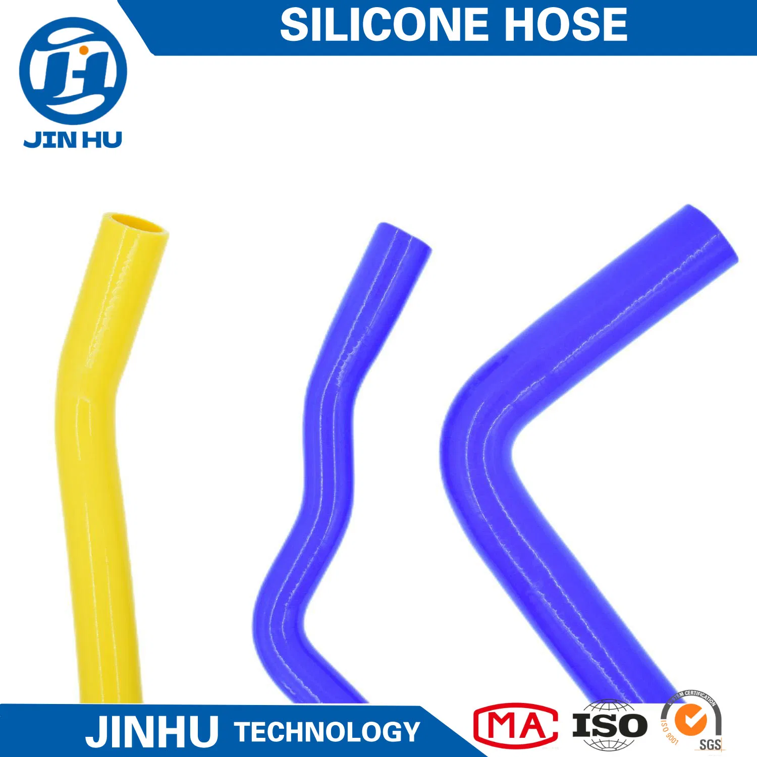 High Quality High Temperature Reinforced Truck Universal Bellows Intercooler Silicone Radiator Hose