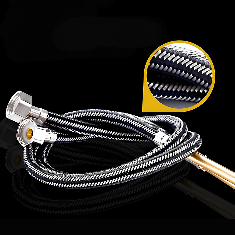 High Pressure Steel Wire Braided Hose Corrugated Smooth Core PTFE Hose