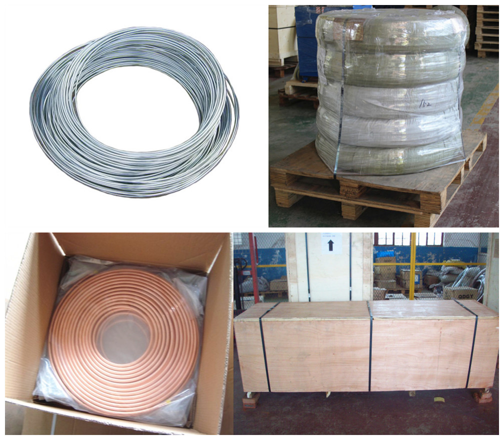 30meters Per Roll 3/16 1/4 5/16 3/8 1/2 5/8 3/4 Inch Good Sealing Hot-DIP Galvanized Double-Wall Welded Steel Bundy Tube Flexible Brake Pipe