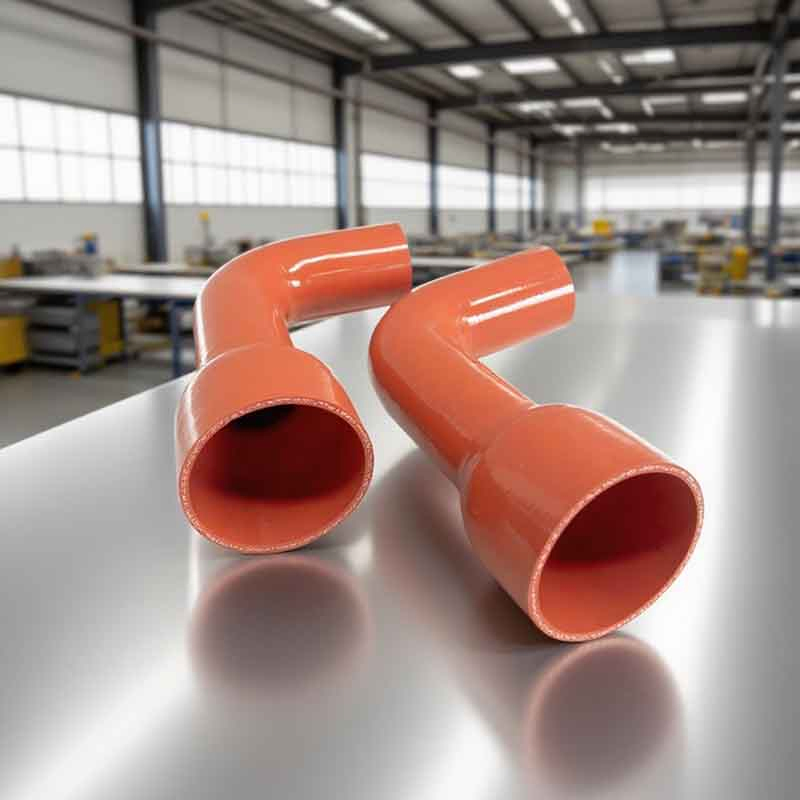 High-Performance Flexible FDA-Approved Heat-Resistant Reinforced Braided Silicone Coupler Hose for Automotive Industrial Use Silicone Hose