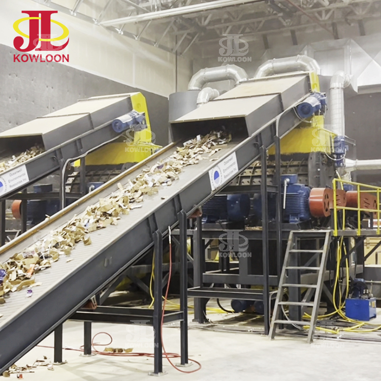 CE ISO Waste Paper Recycling Corrugated Waste Occ Paper Dry Pulping Line