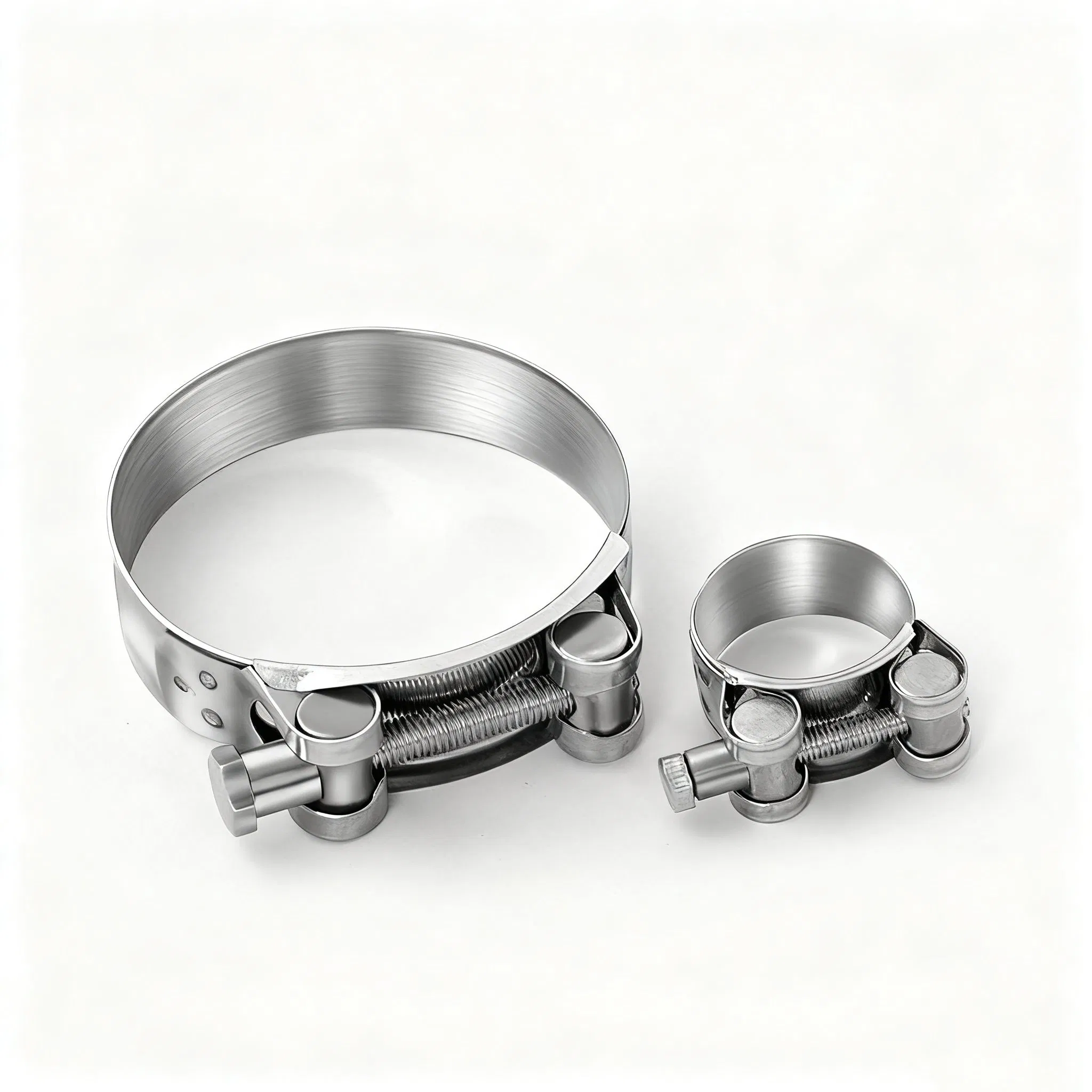 Hardware Standard for Automotive Exhaust System12.7mm European Style Hose Clamp for Automotive Exhaust System