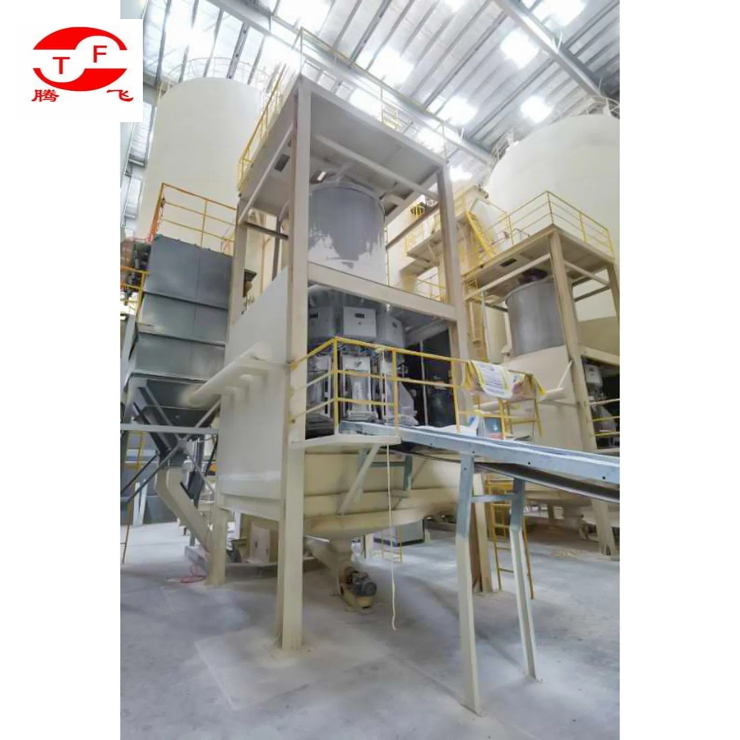Hot Air Type Gypsum Powder Machine Line