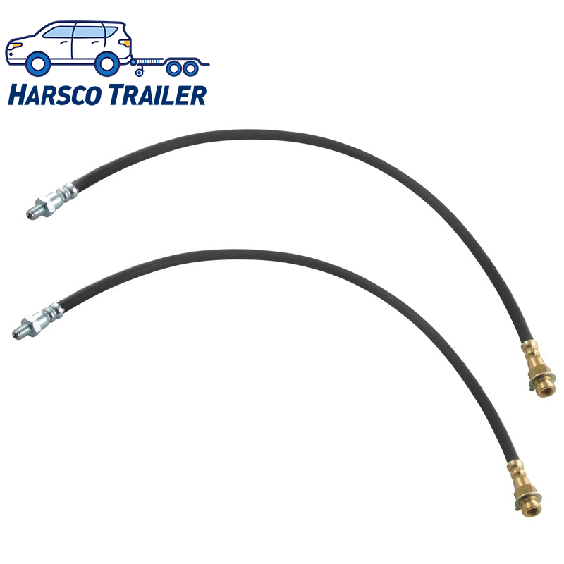 Flexible Hydraulic Brake Line 25" for Trailer, SAE J1401 Compliant