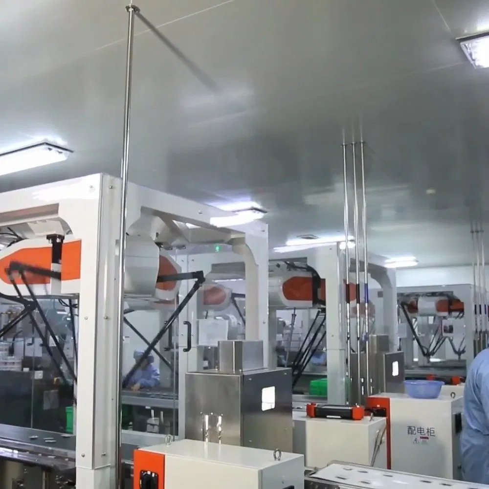 Automated Robotic Packing Line for Frozen Dumpling Trays