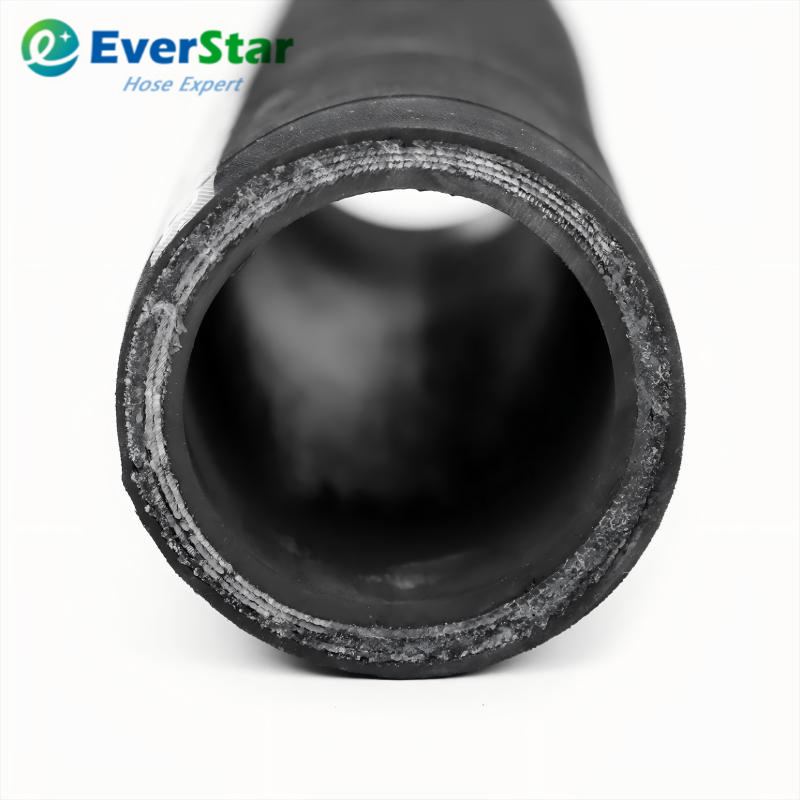 Flexible Hose Textile Braided Pipe Wire Spiral Tube Hydraulic Fuel Oil Rubber Fluid Hose Suction Oil SAE 100r4 Hose