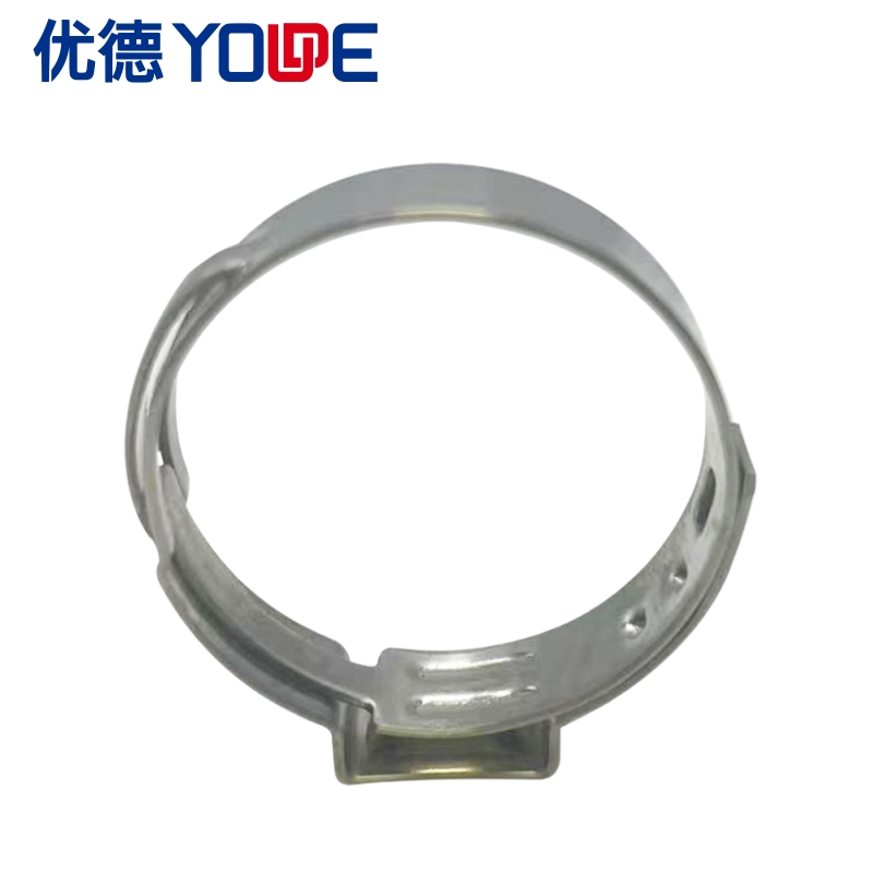 Single Ear Hose Clamp SS304 Adjustable Sizes for Automotive Hose Faucet