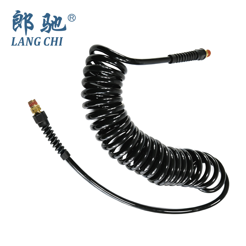 Flexible Chemical Resistant PU Coiled Tube for Windshield Washer System Spiral Hose
