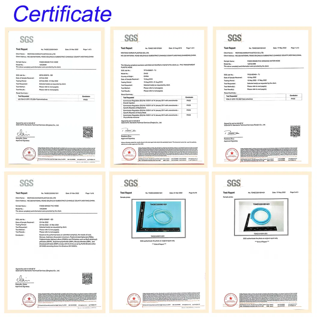 Certification