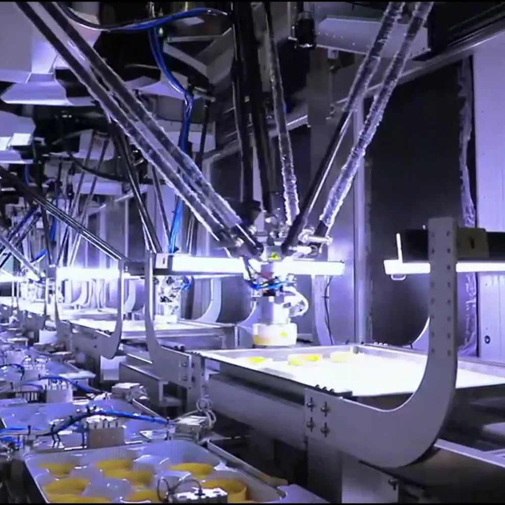 Delta Robotic Cartoning Solution for Multi-Lane Snack Pouch Production Lines