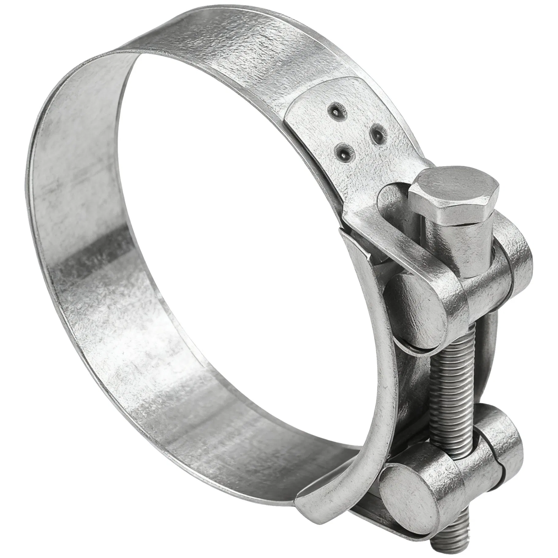 Hardware Standard for Automotive Exhaust System12.7mm European Style Hose Clamp for Automotive Exhaust System