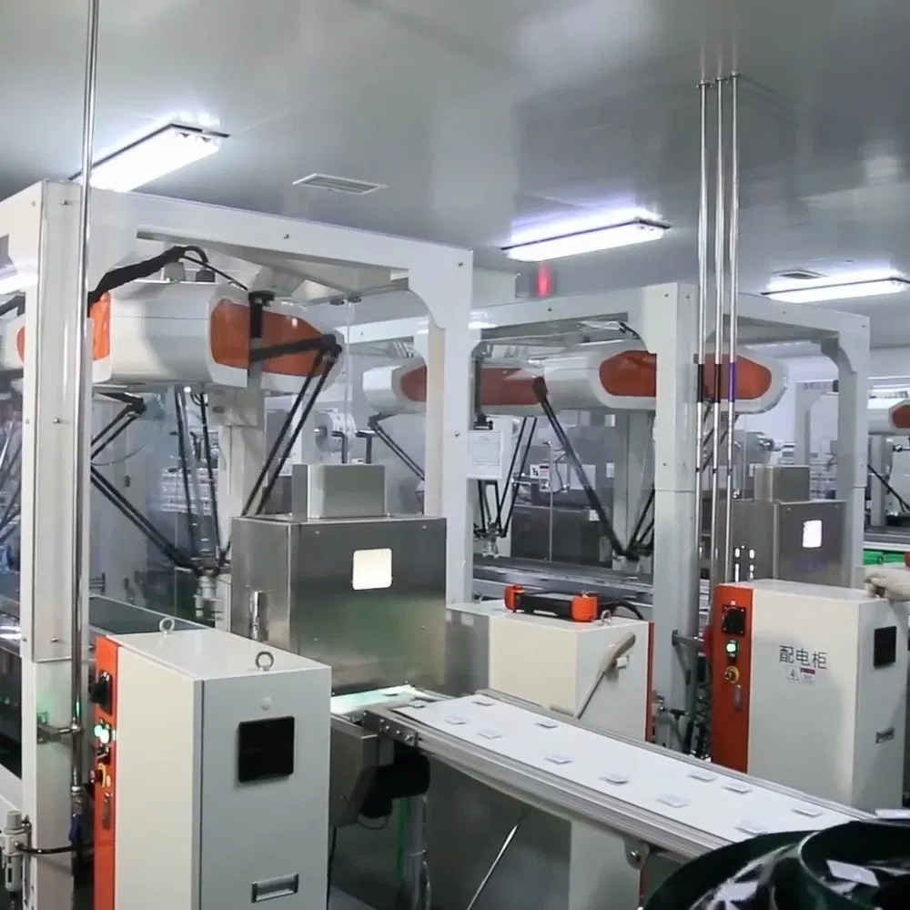 Automated Robotic Packing Line for Frozen Dumpling Trays