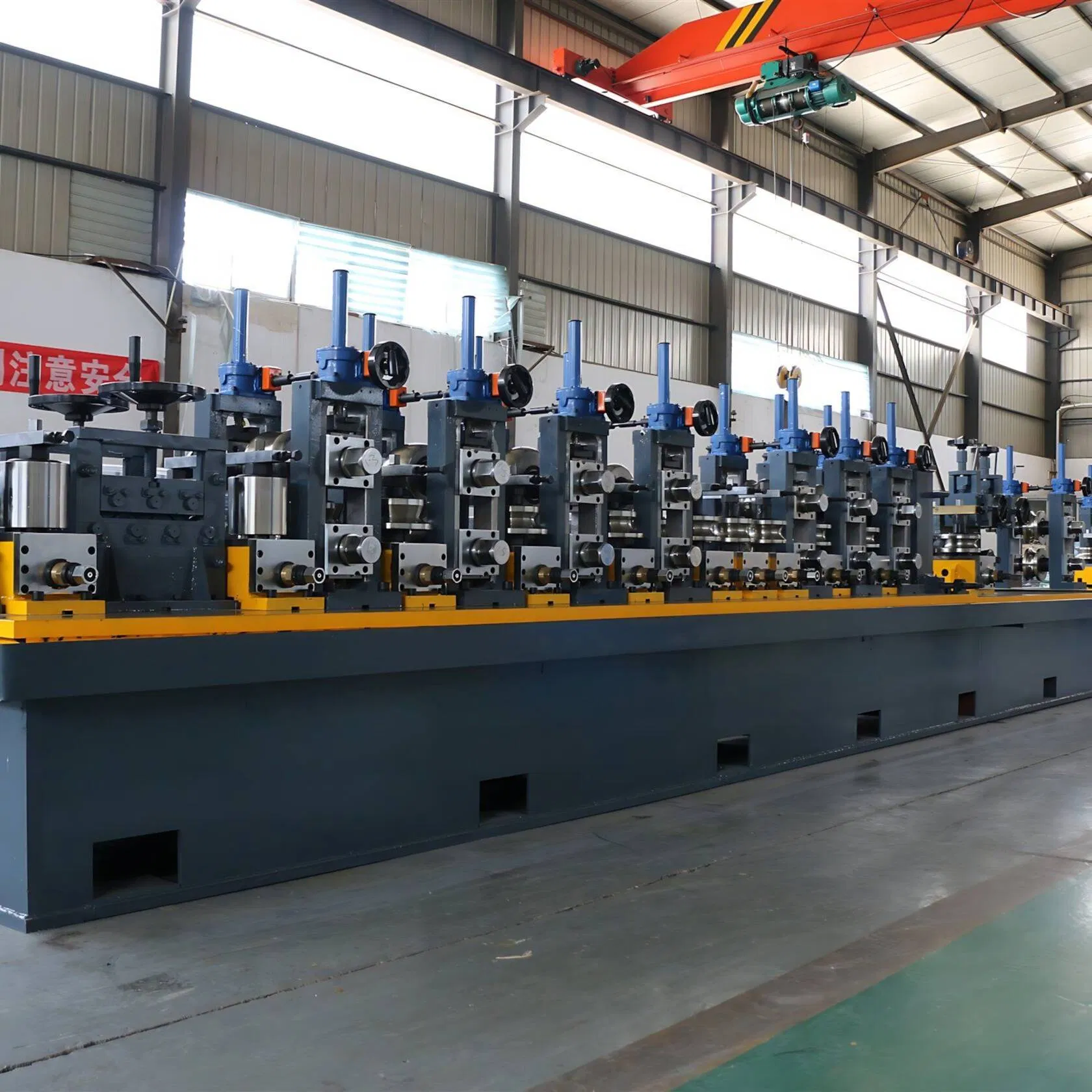 High Stability ERW Line for Manufacturing Ap1 Certified Oil and Gas Transmission Pipes