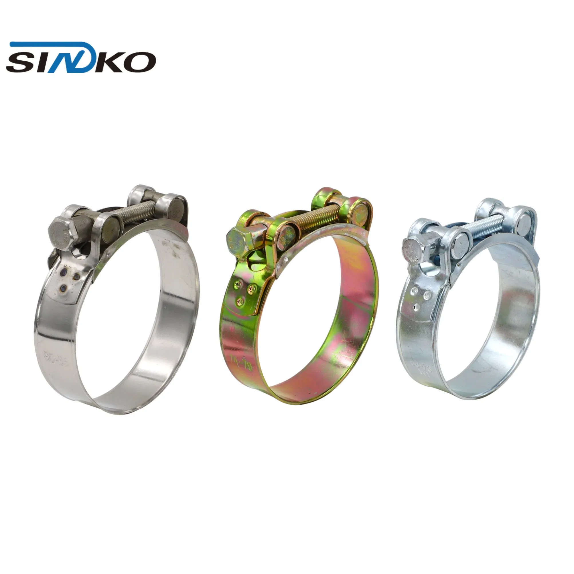 Factory Wholesale 31mm Heavy Duty Robust Single T Bolt Automotive Hose Clamp