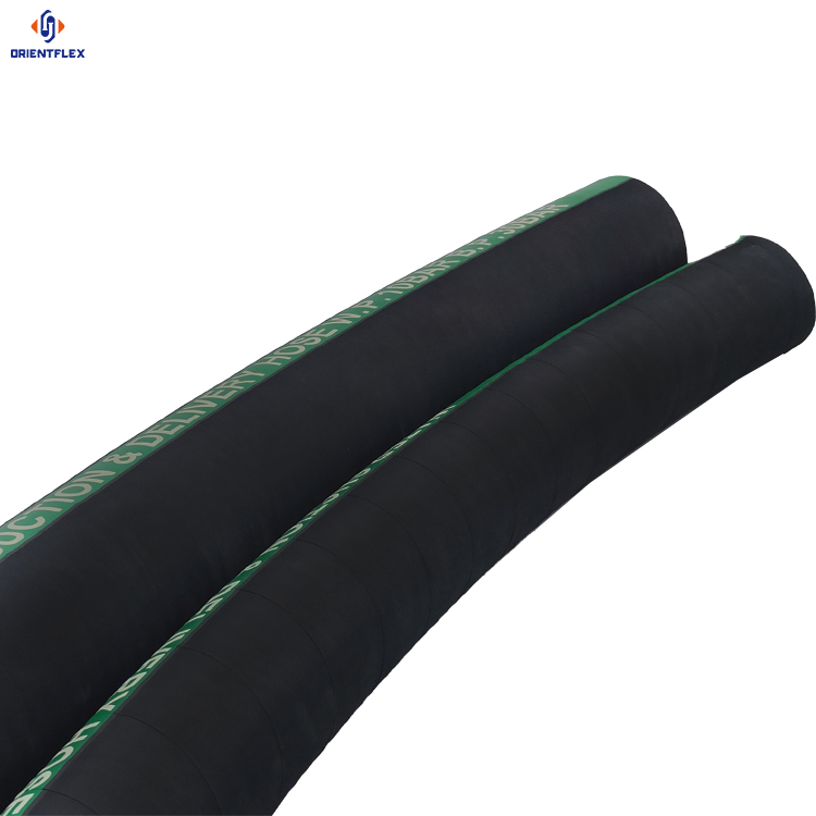 Industrial 8 Inch Large Diameter Flexible Water Pump Suction Rubber Hose for Sea Water