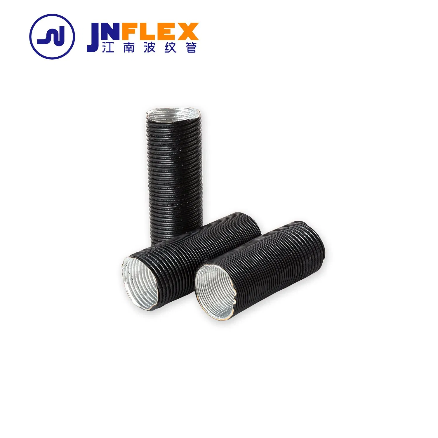 Heat Protector Heater Hose Return Hose From Heater Core to Pipe Silver Aluminum with Fiberglass Thermal Sleeve