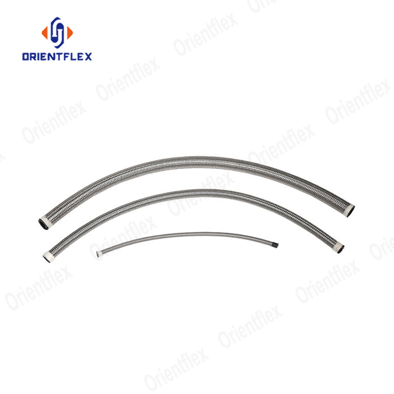 Black Nylon Braided Oil Cooler Hose SAE J1532