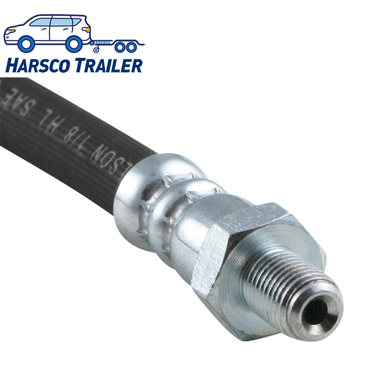 25" Hydraulic Brake Line for Trailer Actuators, SAE J1401 Compliant