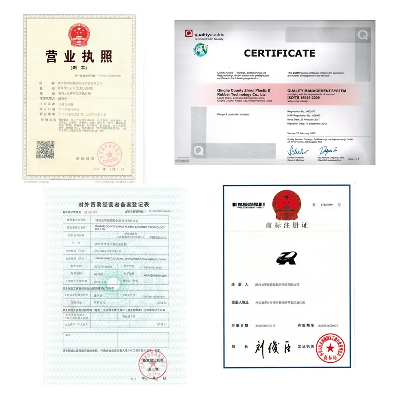 Certificates