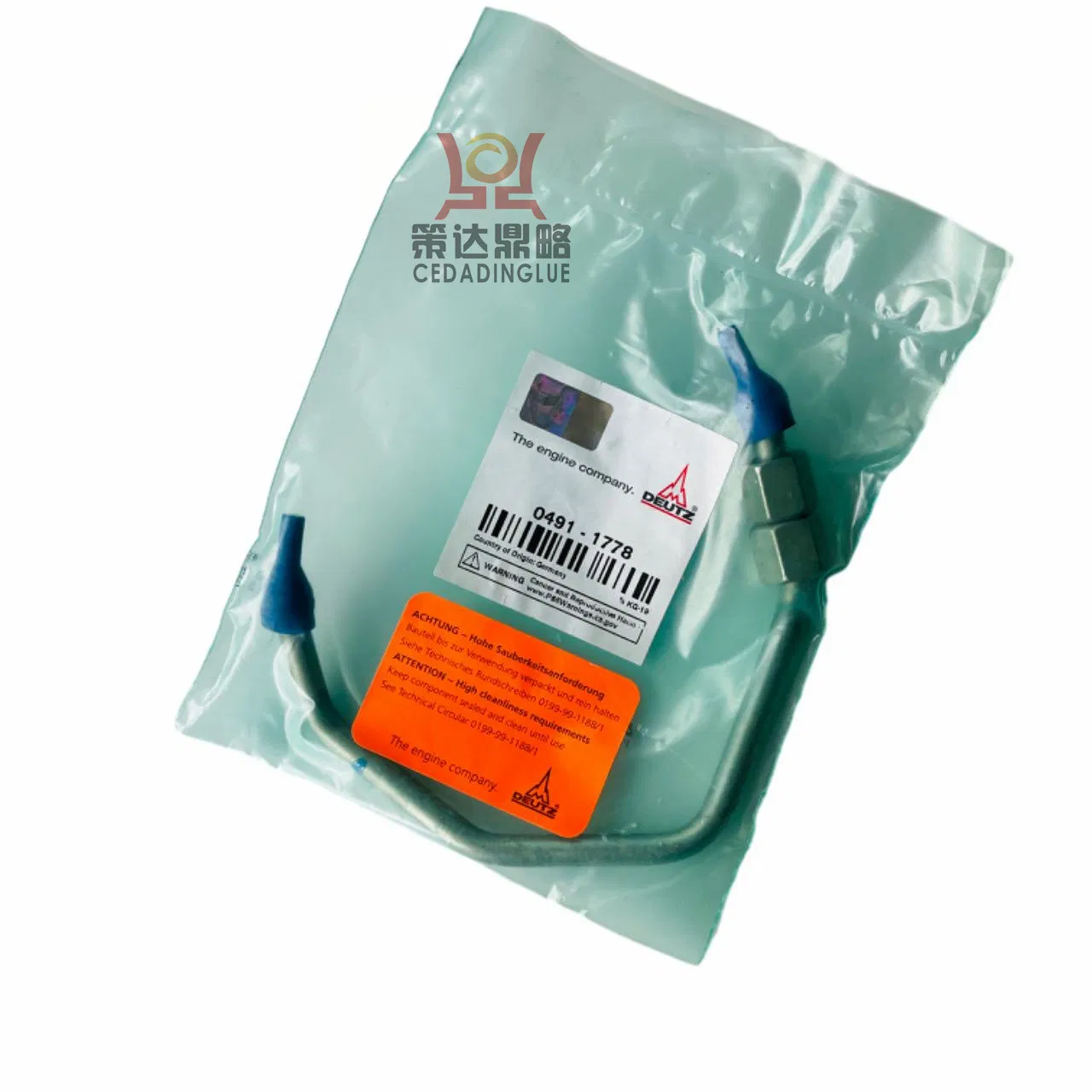 Deutz High Pressure Oil Fuel Injector Injection Hose 04911778