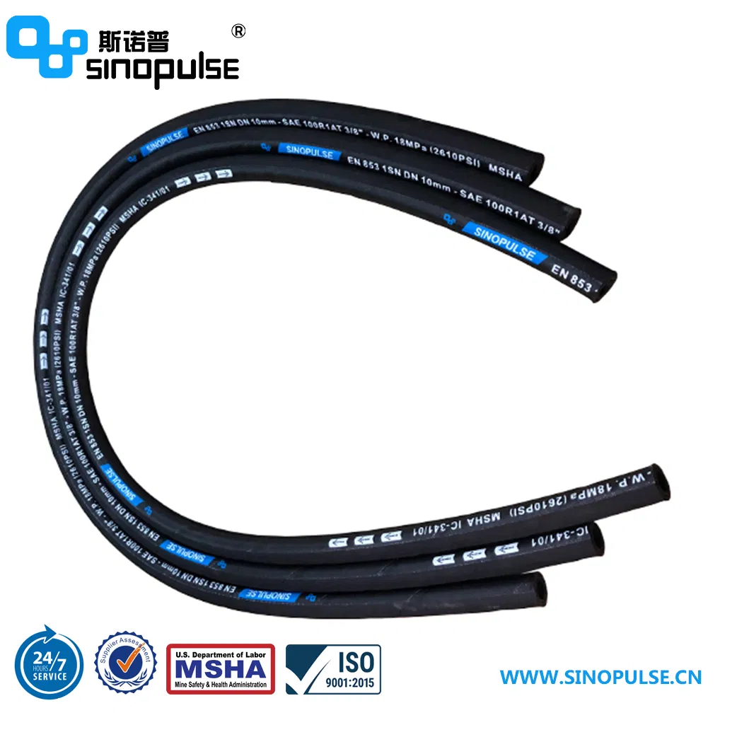 Sinopulse Flexible High Pressure Hydraulic Rubber Hose