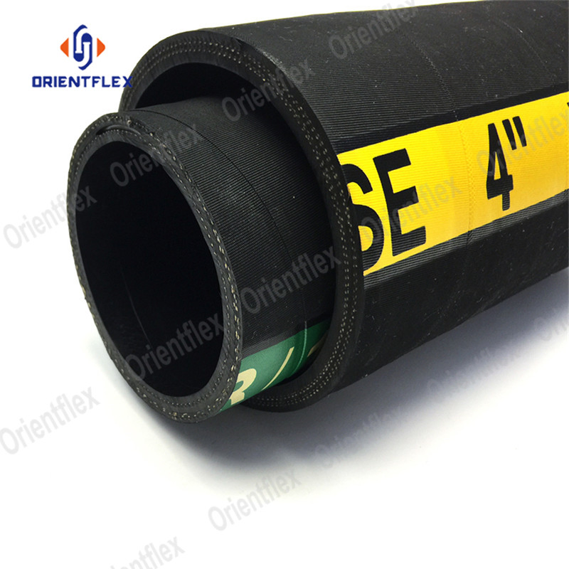 Industrial 8 Inch Large Diameter Flexible Water Pump Suction Rubber Hose for Sea Water