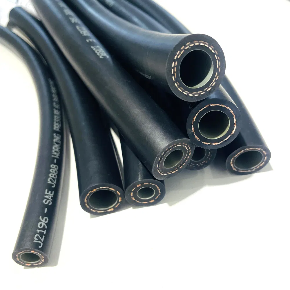 SAE J30r9 Standard 1/8 5/32 3/16 1/4 5/16 3/8 15/32 1/2 5/8 3/4 1 Inch gasoline Deisel Bio-Diesel, E-85 Ehanol Extended Gasoline Fuel Injection Hose