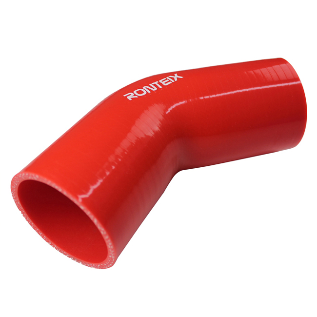 High Temperature Reinforced 2" Black 45 Degree Elbow Coupler Silicone Hoses