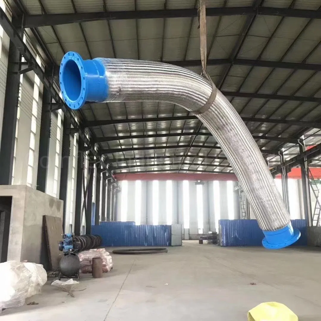 China Factory Multi-Corrugation SS304/316 Stainless Steel Hose Tube Metal Bellows with Flange