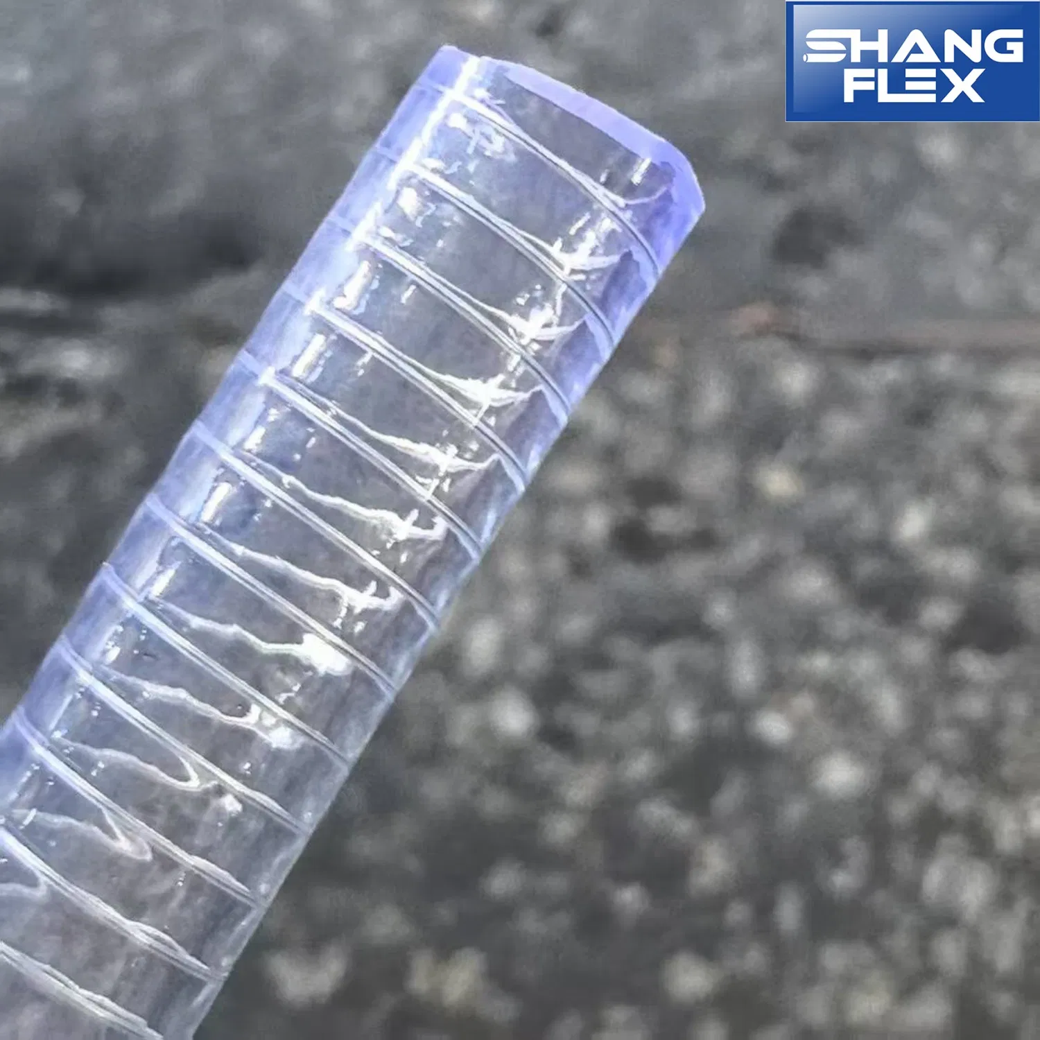 Weather Solutions Spring Hose Flexible PVC &amp; Steel Wire Reinforced Transparent Silicone Oil Suction Hose Plastic Hose