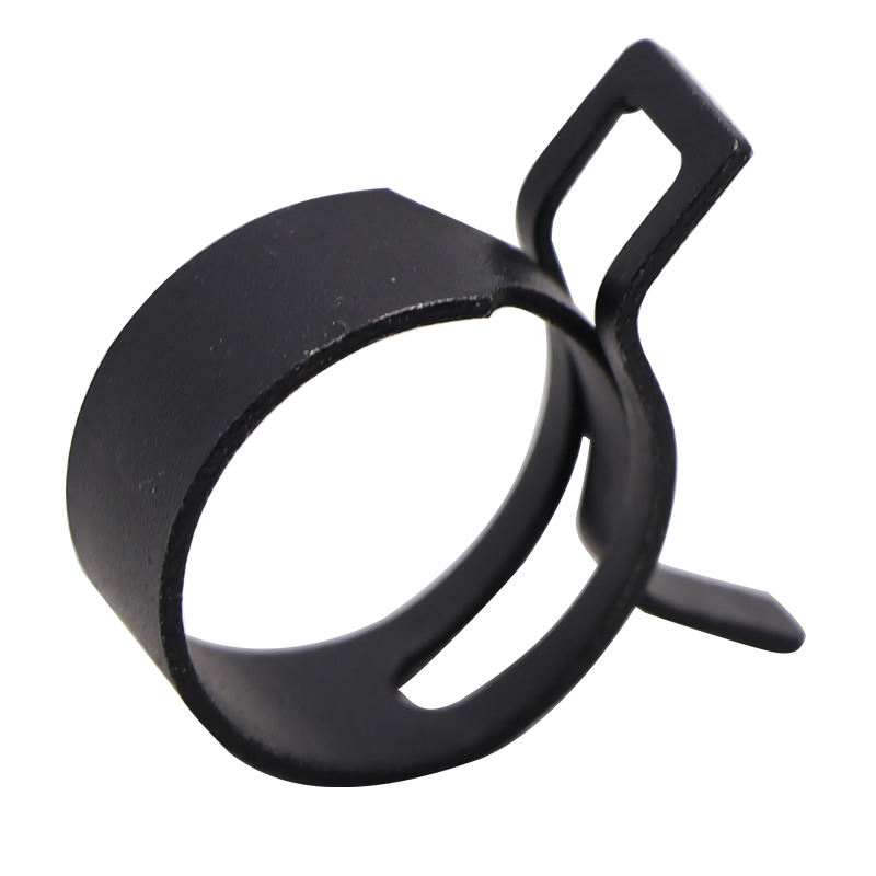 OEM ODM Hose Clip Black Automotive Flexible Spring Clips Elastic Hose Band Clamp