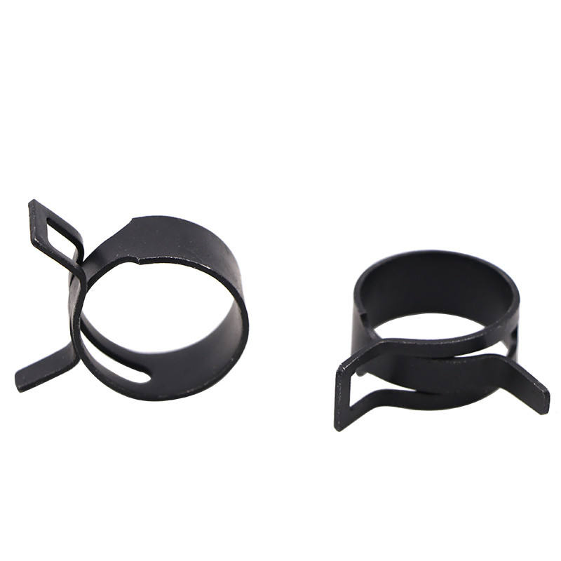 OEM ODM Hose Clip Black Automotive Flexible Spring Clips Elastic Hose Band Clamp