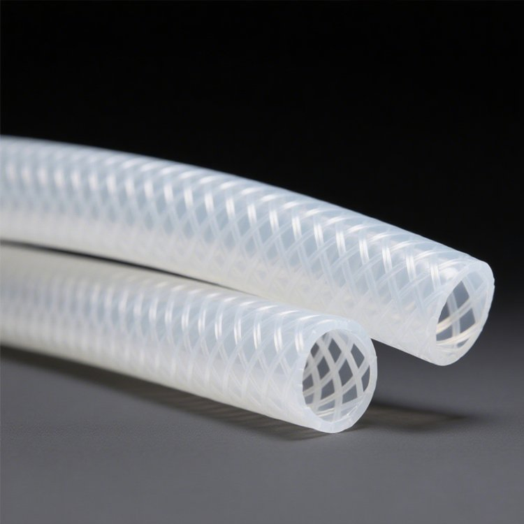 High Temperature Flexible Reinforced Silicone Rubber Hose Tube Silica Pipe