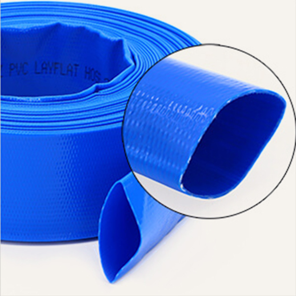 Top Quality PVC Lay Flat Hose Light Weight 2'' 3'' 4'' 6'' 8'' 10'' 14'' 16'' Sizes Water Transfer Drip Pool Pump Farm Iggigation Plastic Pipes