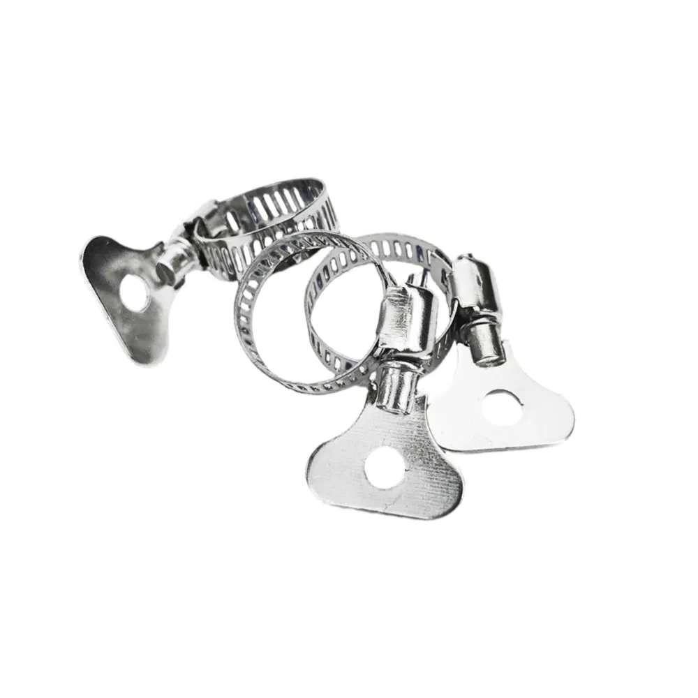 Durable Iron Handle Clamp for Automotive Hoses