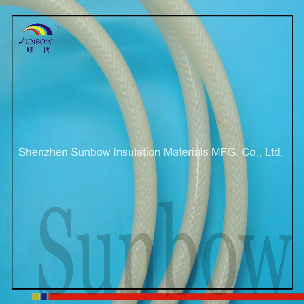 High Quality Braid Reinforced Elastic Silicone Rubber Tube Weave Silicone Hose