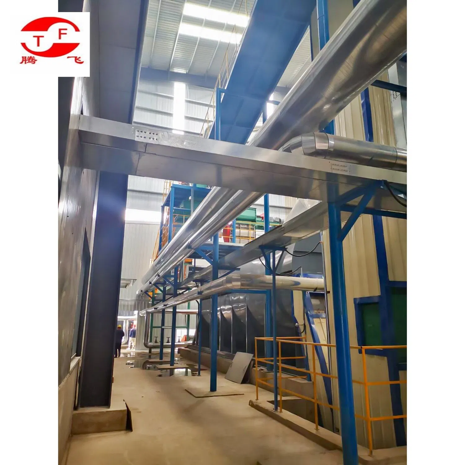 Hot Air Type Gypsum Powder Machine Line