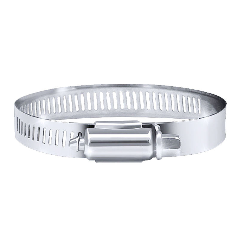 German Type Hose Clamp Adjustable Clip 201 304 Automotive Stainless Steel Hose Clamps 9mm Bandwidth W2 W4 Worm Gear Hose Clips