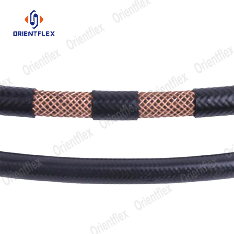 5mm 6mm 8mm 10mm High Pressure Fuel Injection Hose Methanol Rubber Fuel Hose